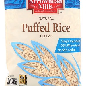 Arrowhead Mills Cereal, Puffed Rice, 6 oz. Bag (Pack of 12)